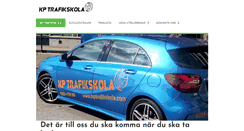 Desktop Screenshot of kptrafikskola.com